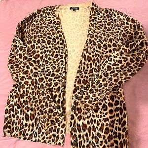 ❤️❤️ Leopard cardigan sweater pinup ❤️❤️